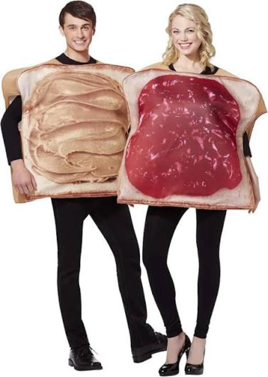 Peanut Butter and Jelly Sandwich Costumes for couple