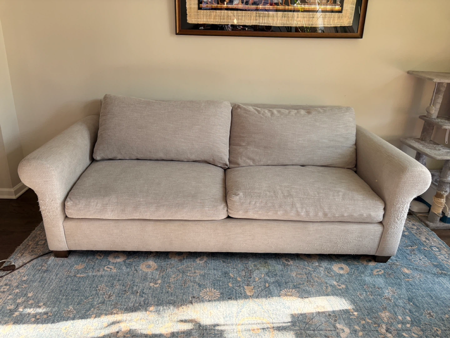 Arhaus Bench Crafted Upholstery Sofa - photo 2
