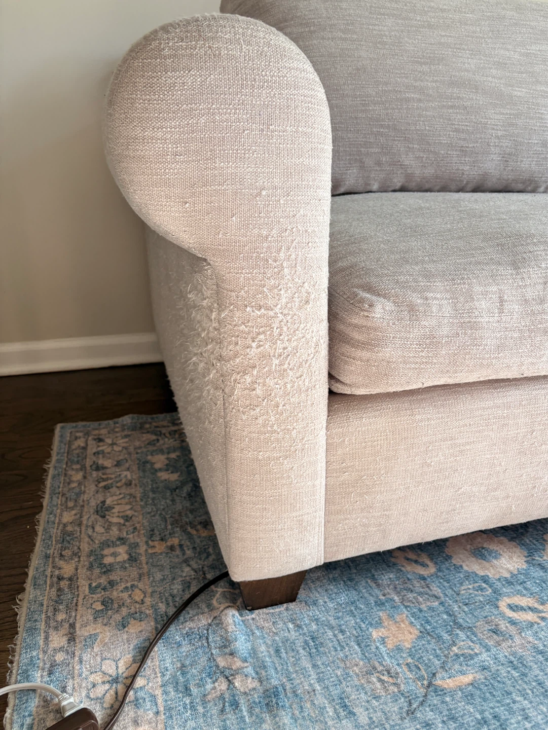 Arhaus Bench Crafted Upholstery Sofa - photo 5