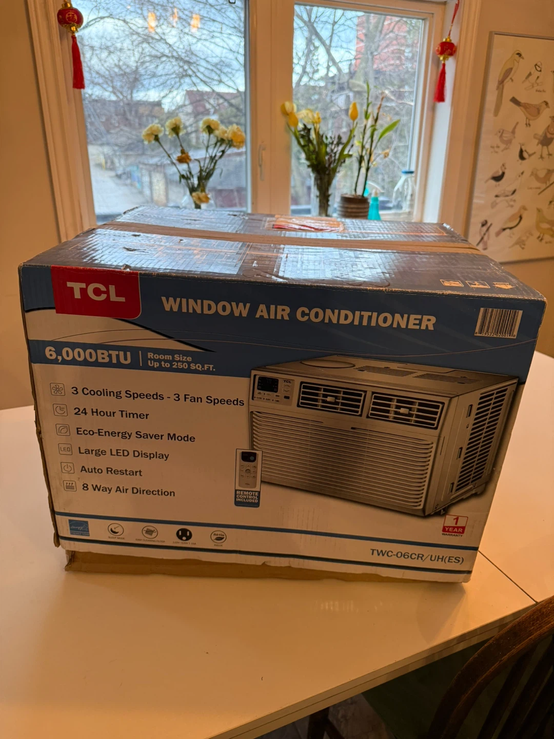 TCL Window Air Conditioner 6000 BTU - photo 2