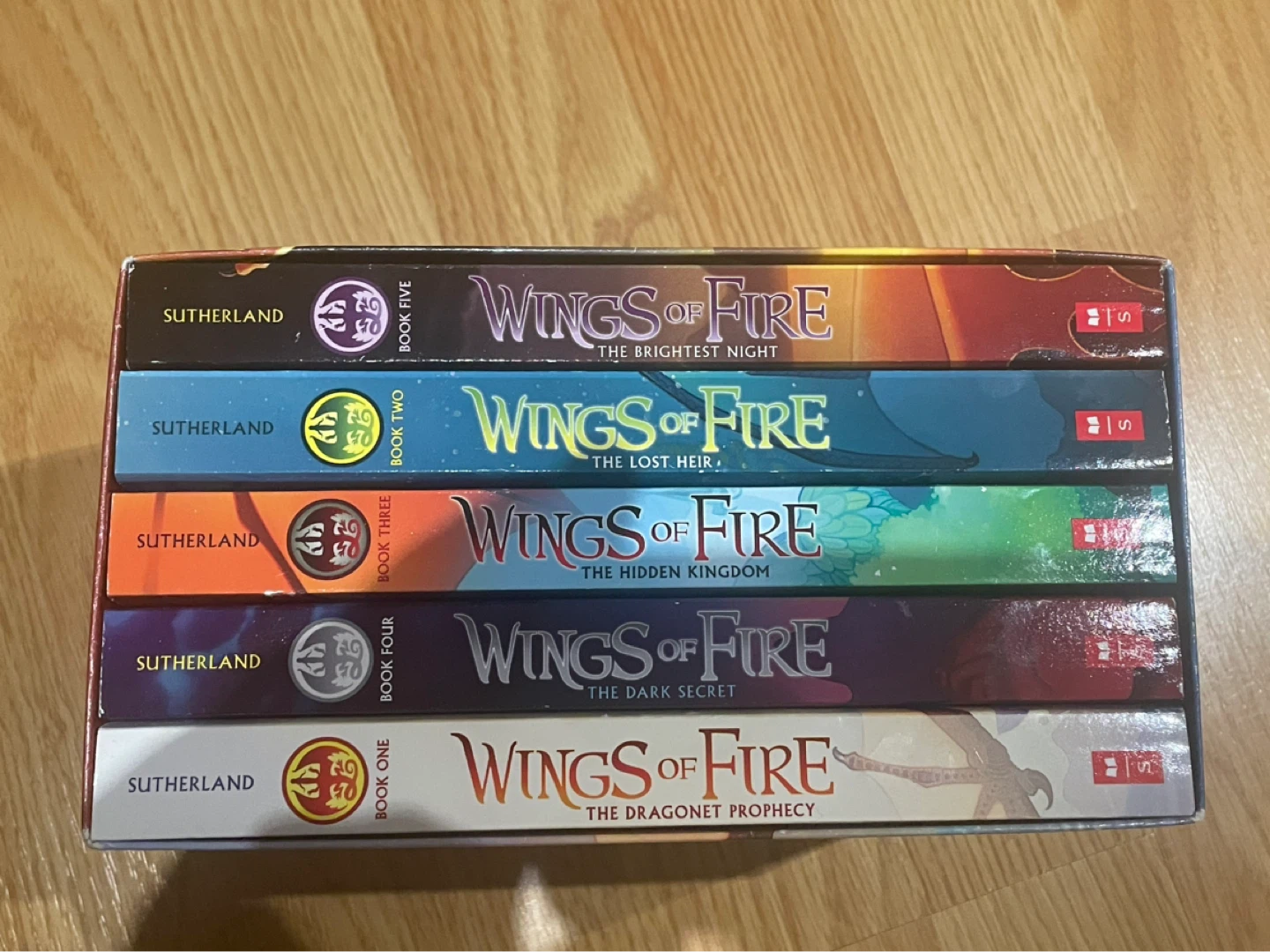 Wings of Fire Box Set Books 1-5 by Tui T. Sutherland - photo 2