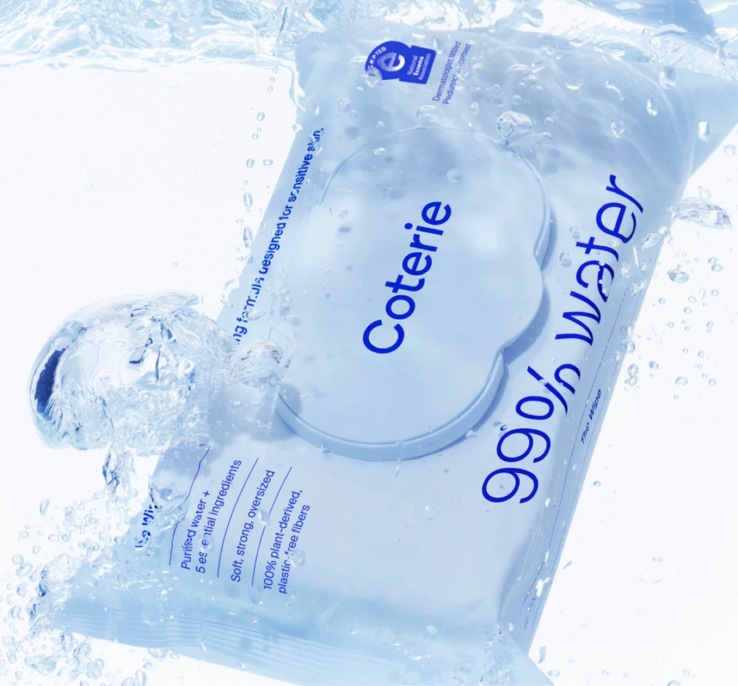 Coterie 99% Water Baby Wipes 4 packs - photo 4