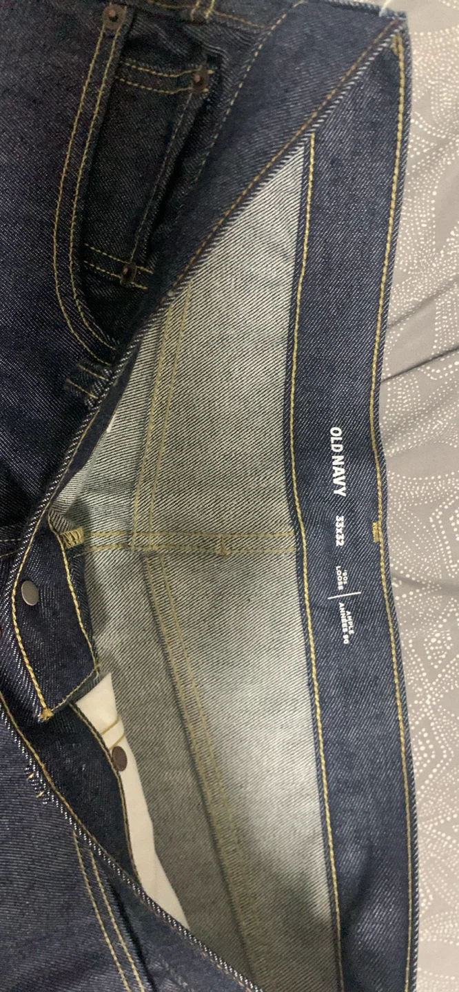 Old Navy Men's Dark Wash Jeans Size 33x32