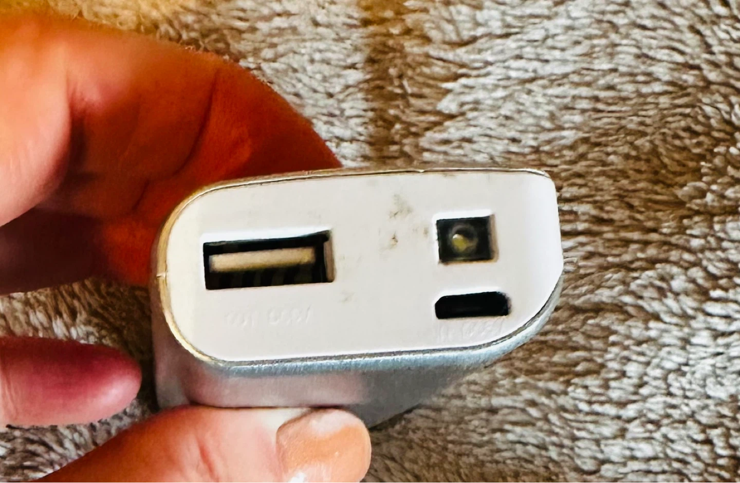 Silver Portable Power Bank 5200mAh - photo 2