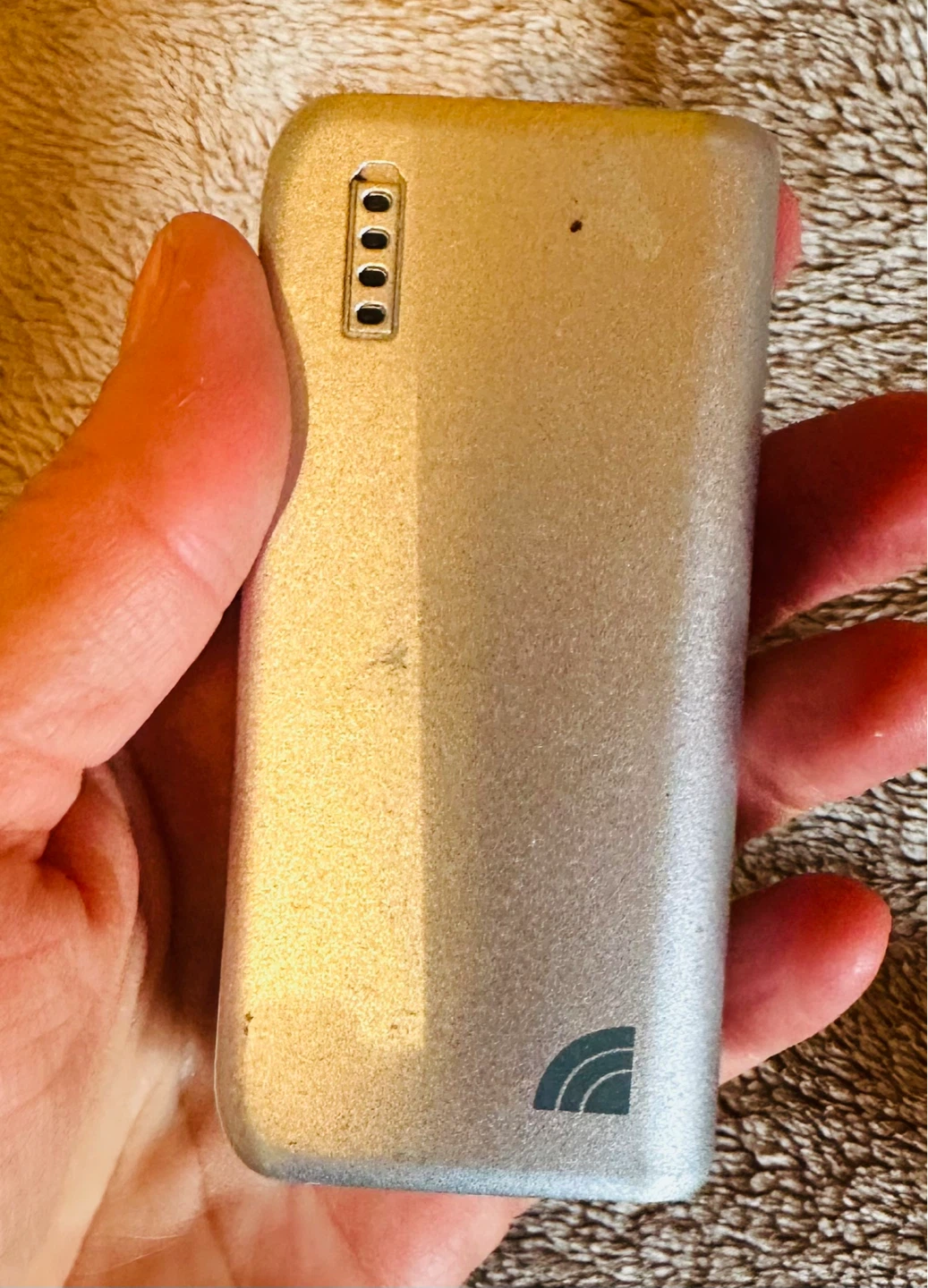 Silver Portable Power Bank 5200mAh - photo 4