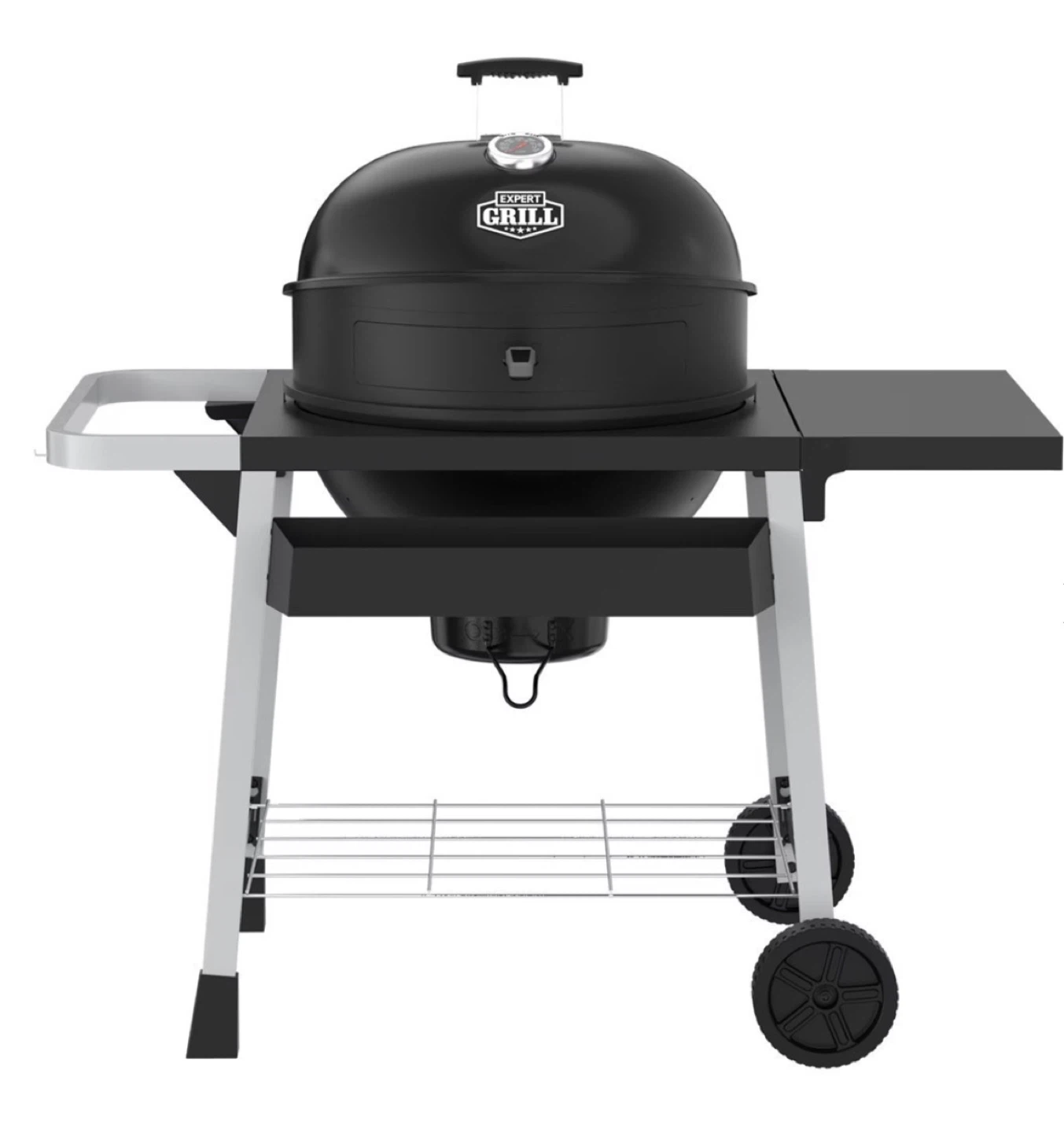 Expert Grill Charcoal Kettle Grill with Cart and Pizza Kit