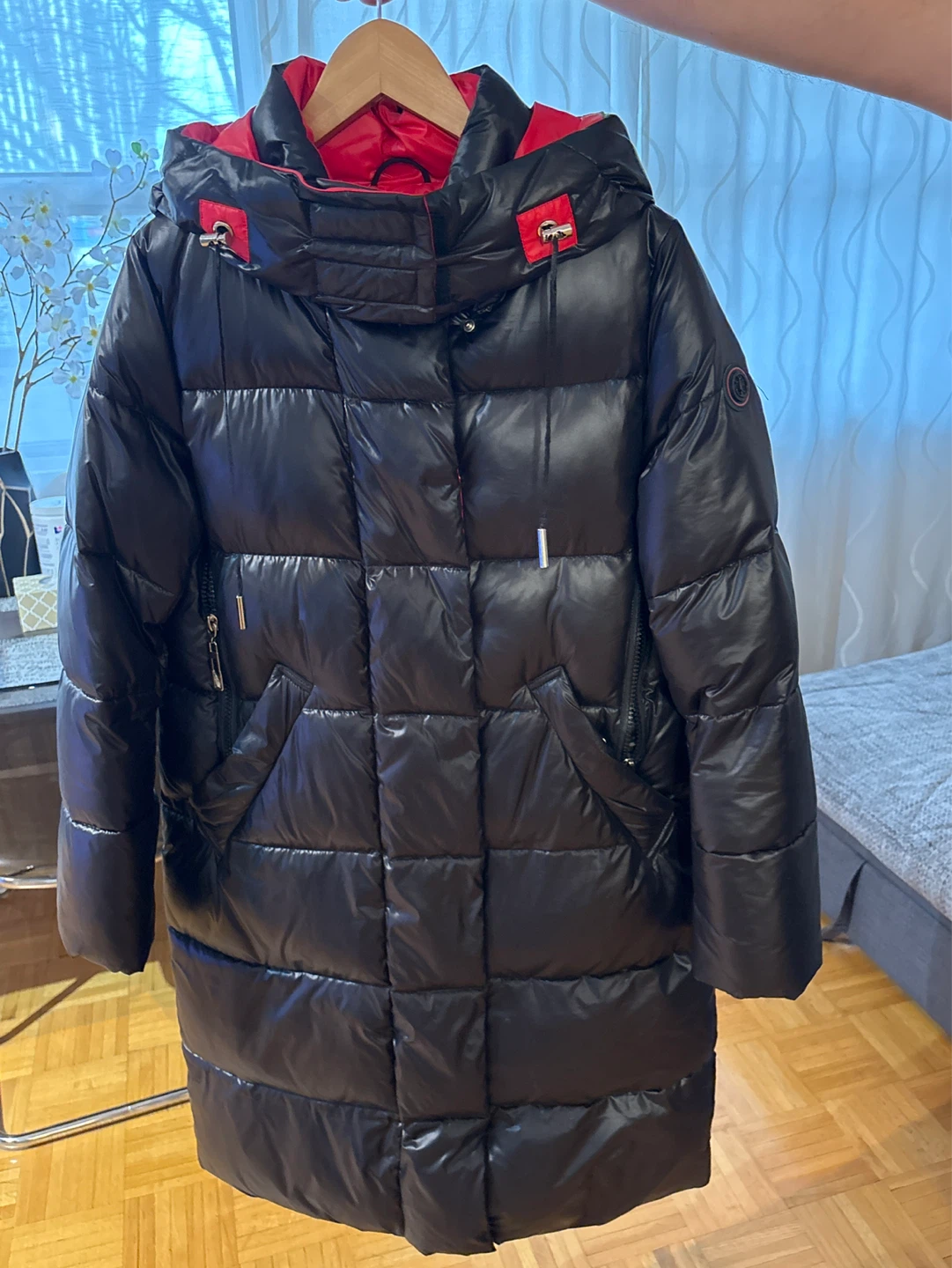 ICEBEAR Black Puffer Coat