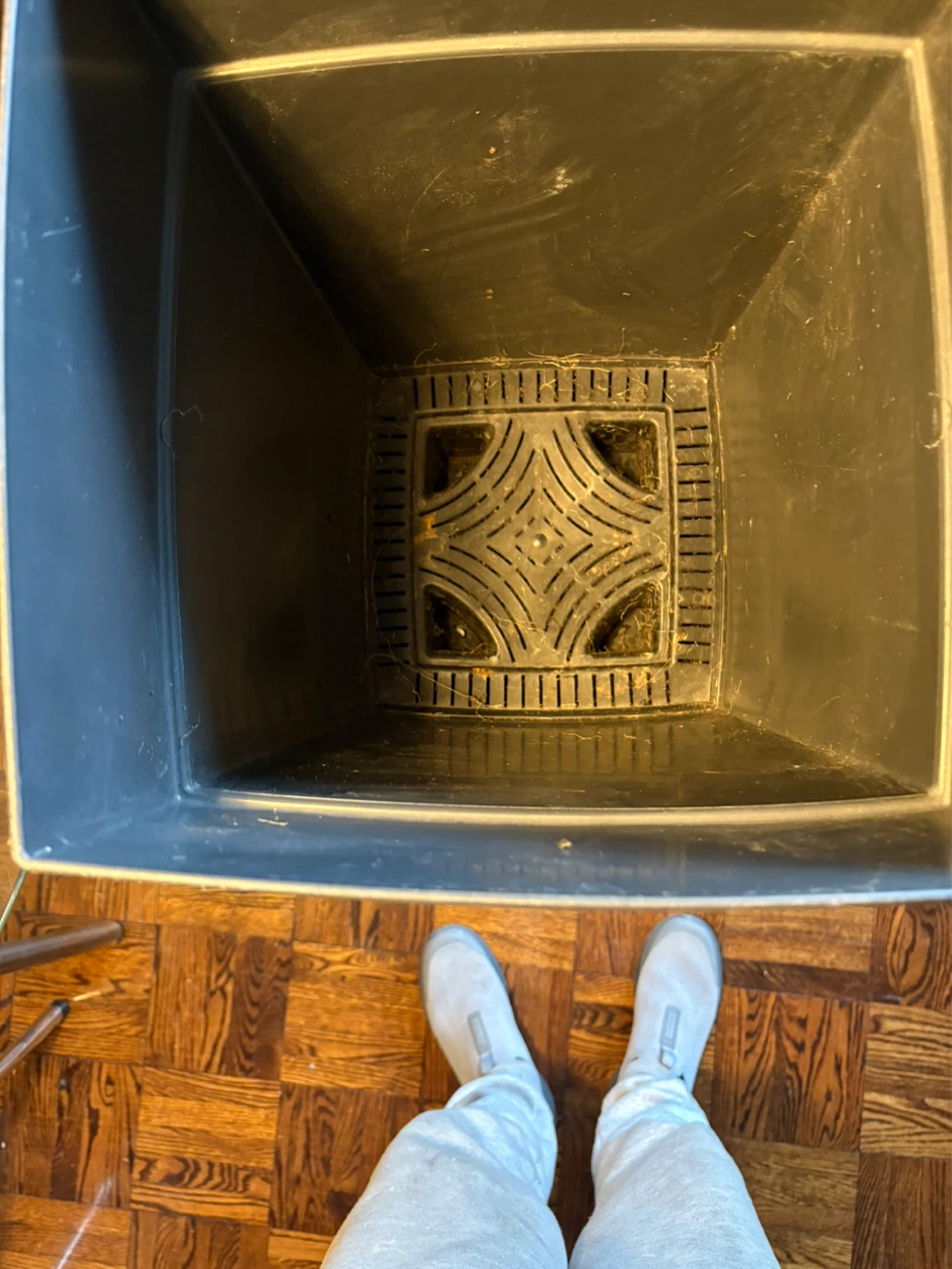 Two Black Square Planters - photo 4
