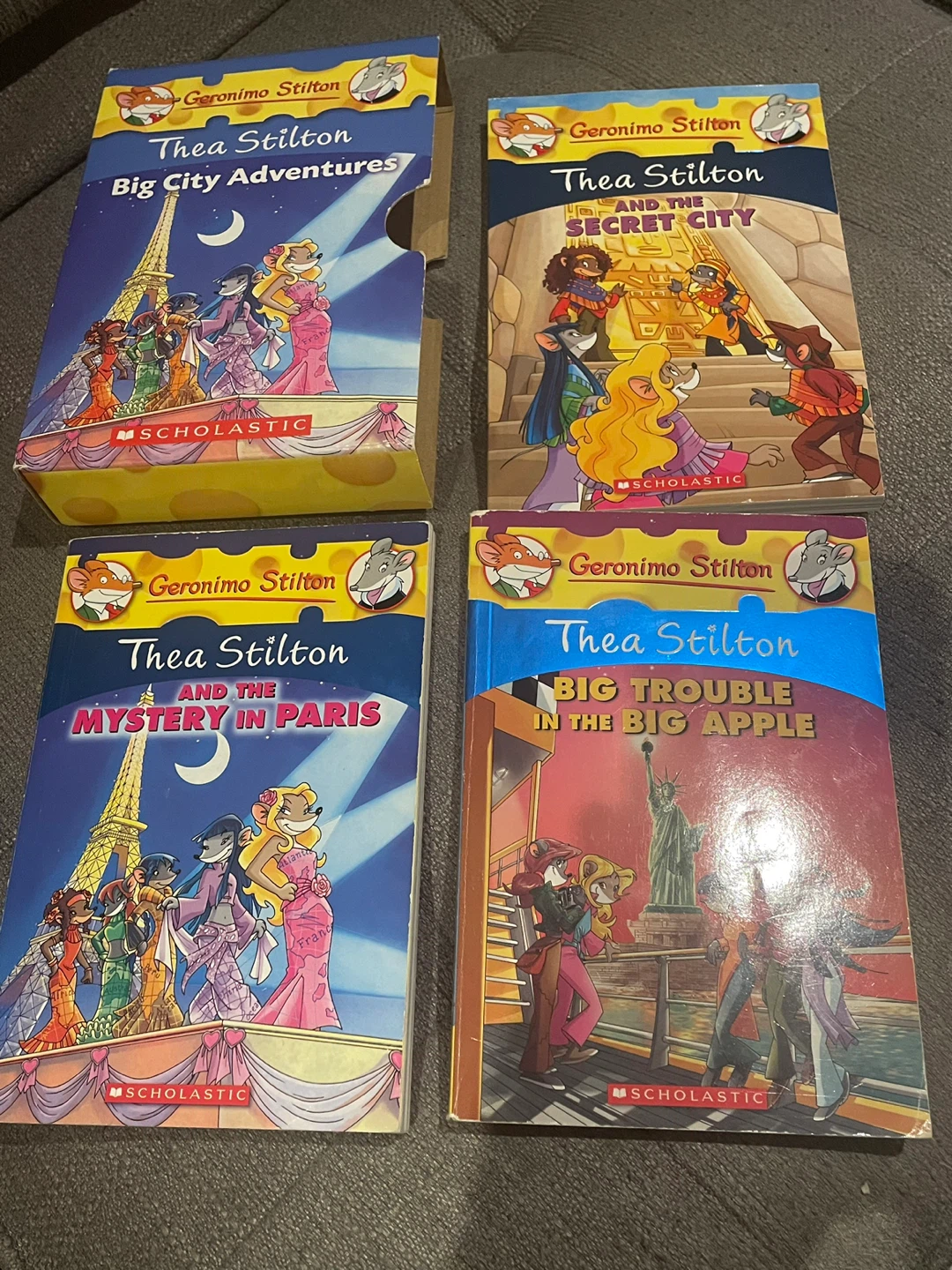 Thea Stilton Book Set - 4 Books