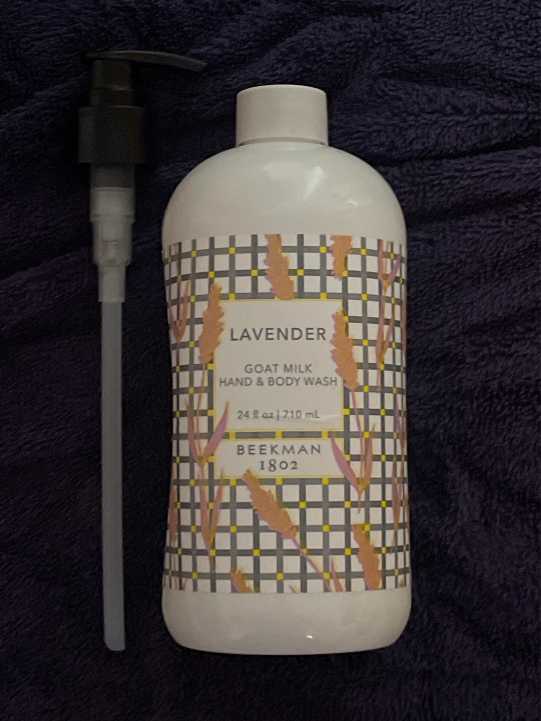 Beekman 1802 Lavender Goat Milk Hand & Body Wash 24 fl oz - photo 5