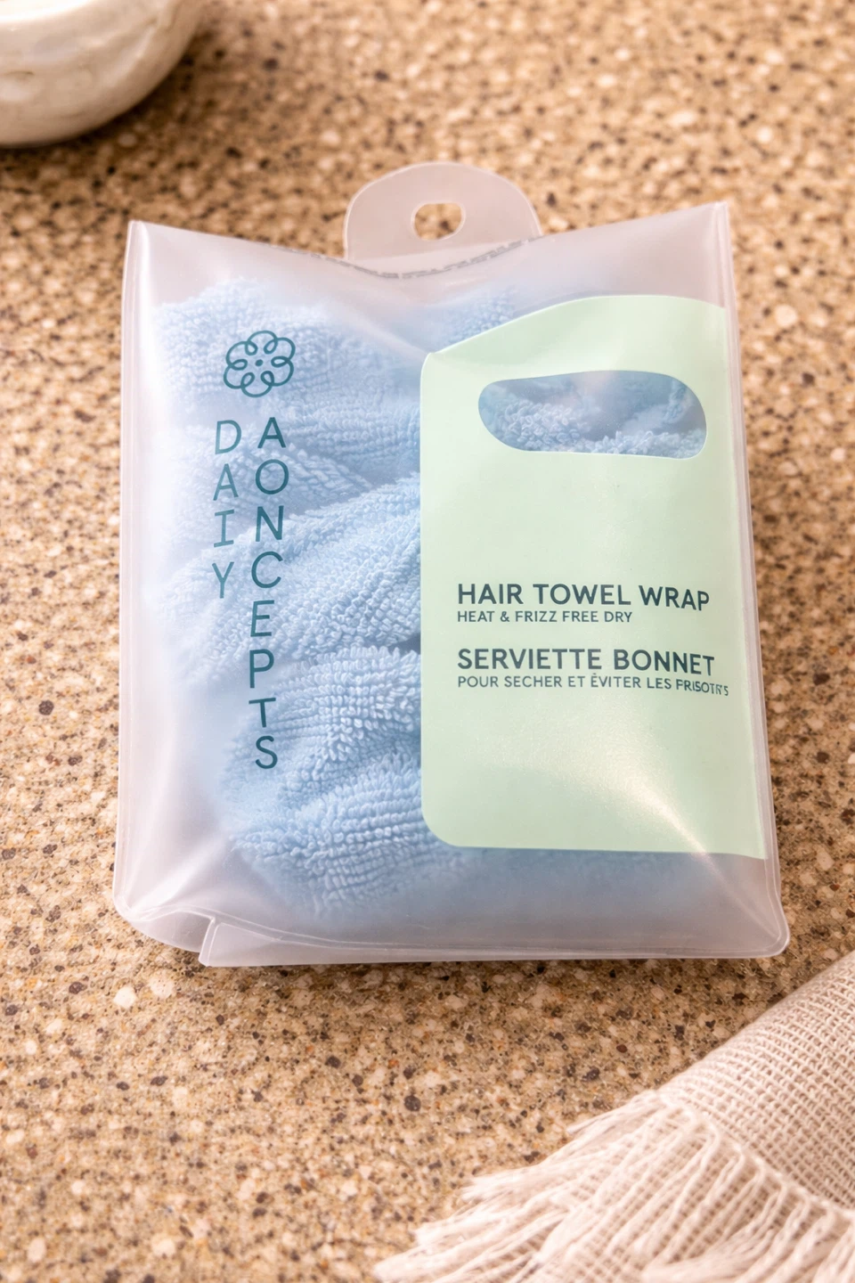 Daily Concepts Hair Towel Wrap – Frizz-Free Drying
