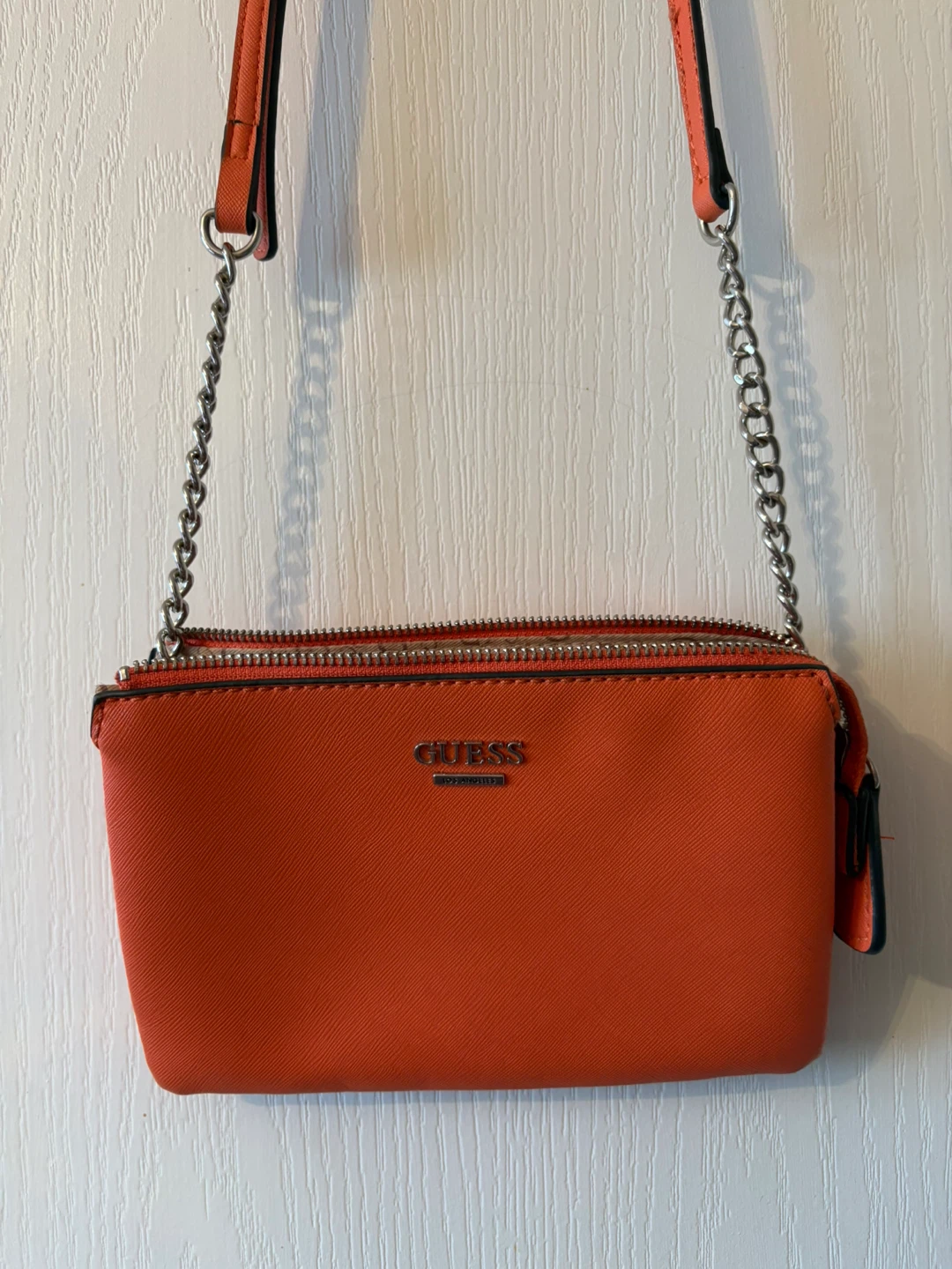 Guess Orange Crossbody Bag