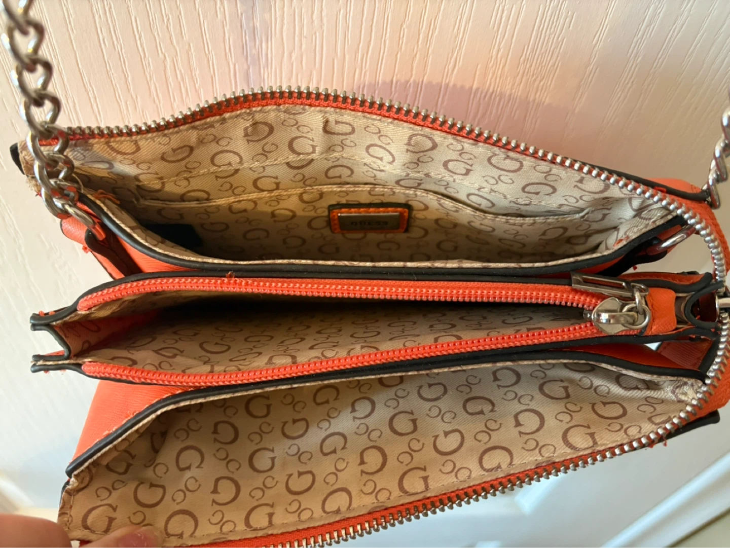 Guess Orange Crossbody Bag - photo 3
