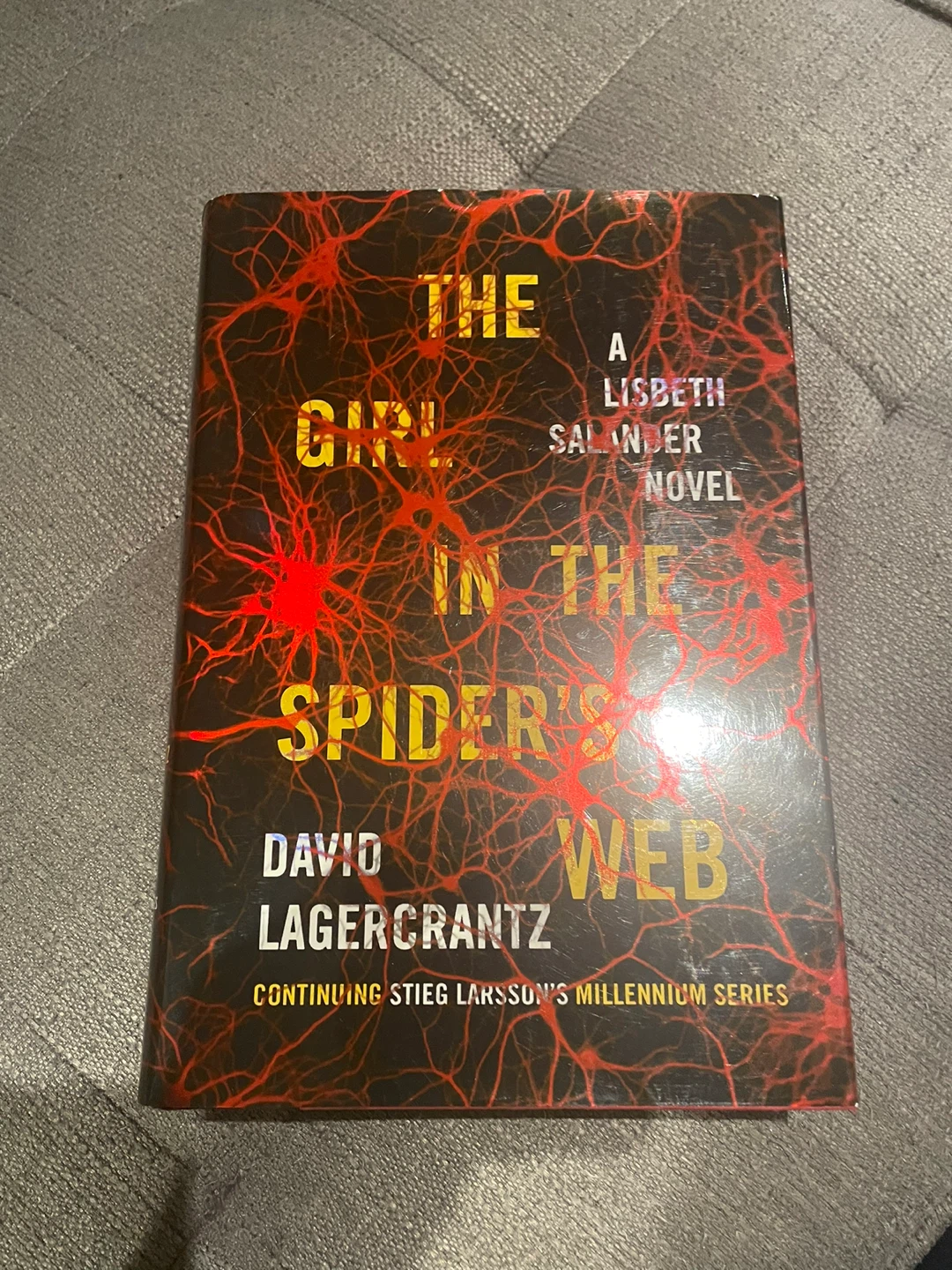 The Girl in the Spider's Web by David Lagercrantz