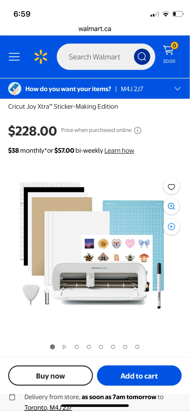 Cricut Joy Xtra Sticker-Making Edition Machine