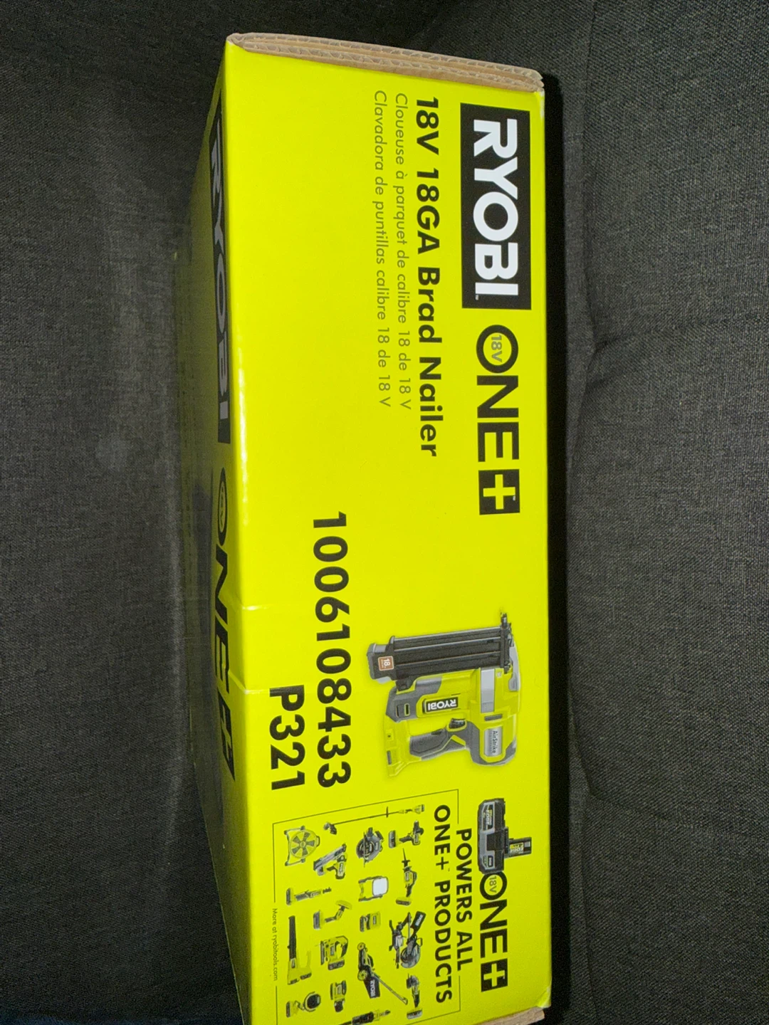 Ryobi ONE+ 18V 18GA Brad Nailer - photo 3