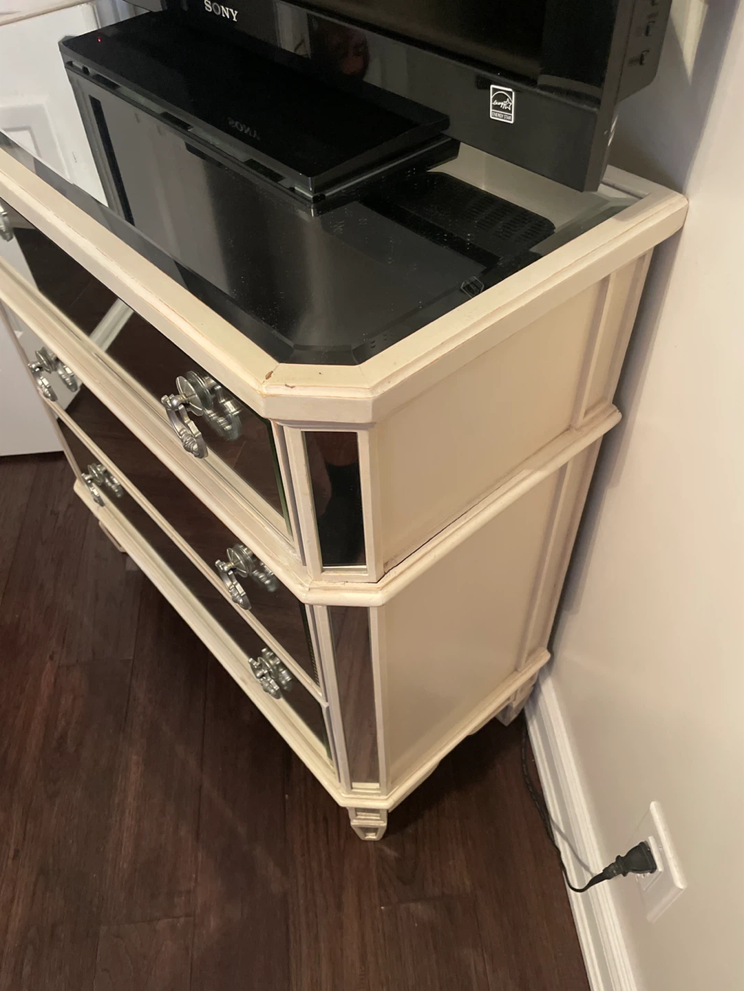 Mirrored Accent Chest of Drawers - photo 3