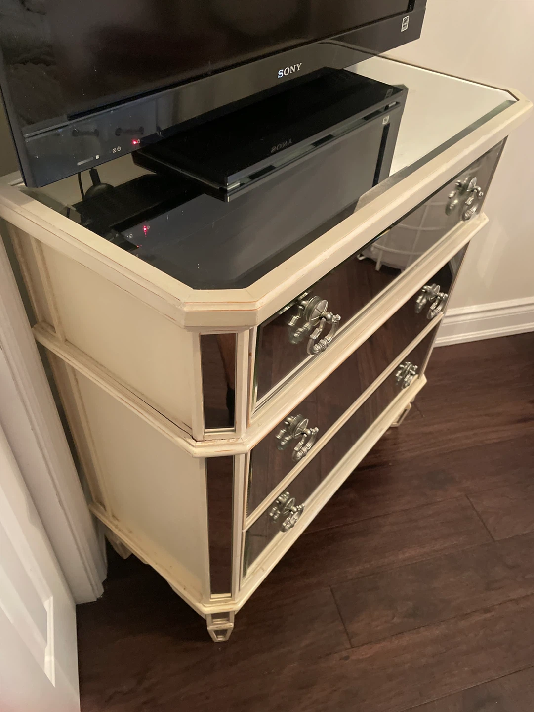 Mirrored Accent Chest of Drawers - photo 4