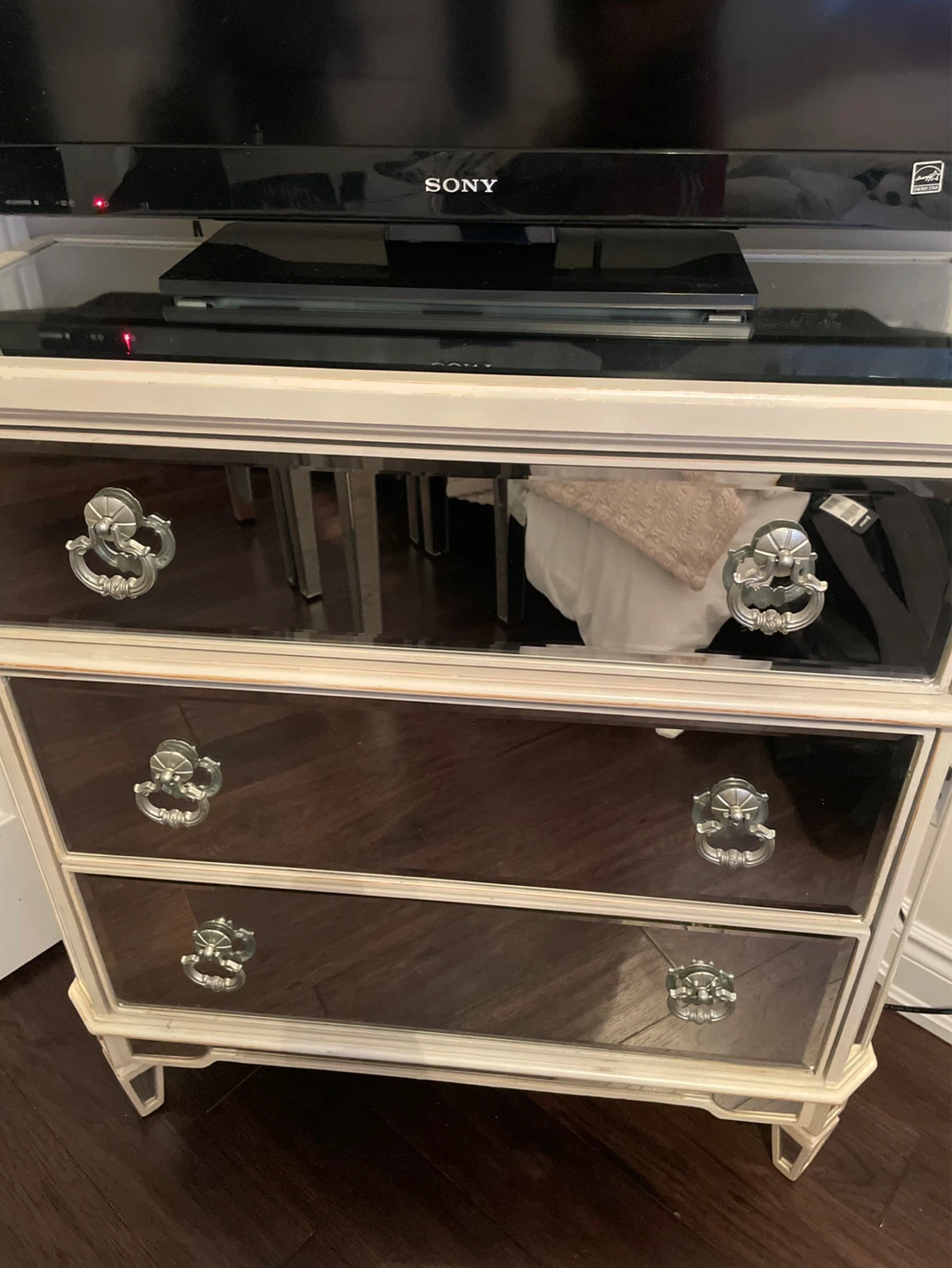 Mirrored Accent Chest of Drawers - photo 2