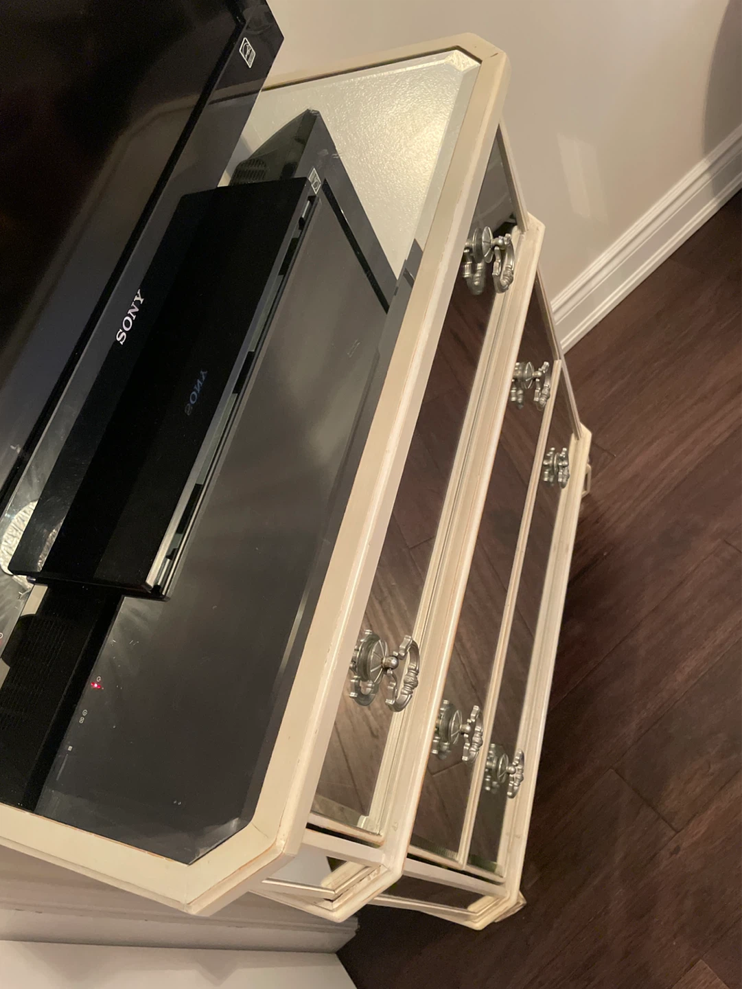 Mirrored Accent Chest of Drawers - photo 5