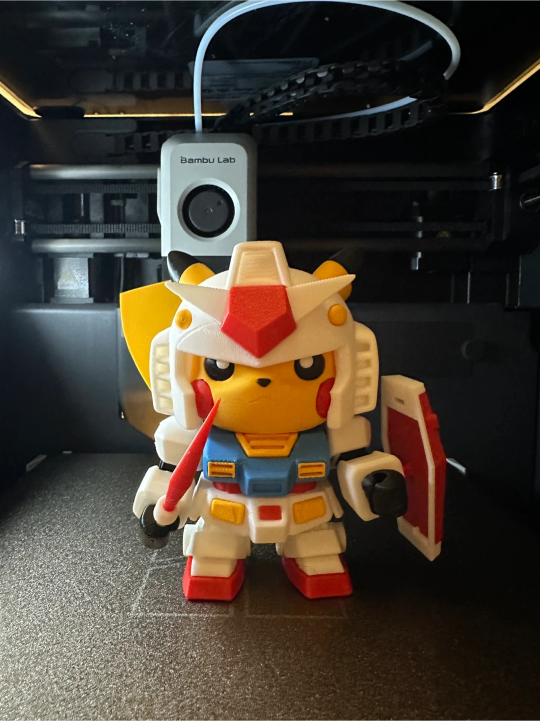 Made by order Pikachu Gundam Model Figure