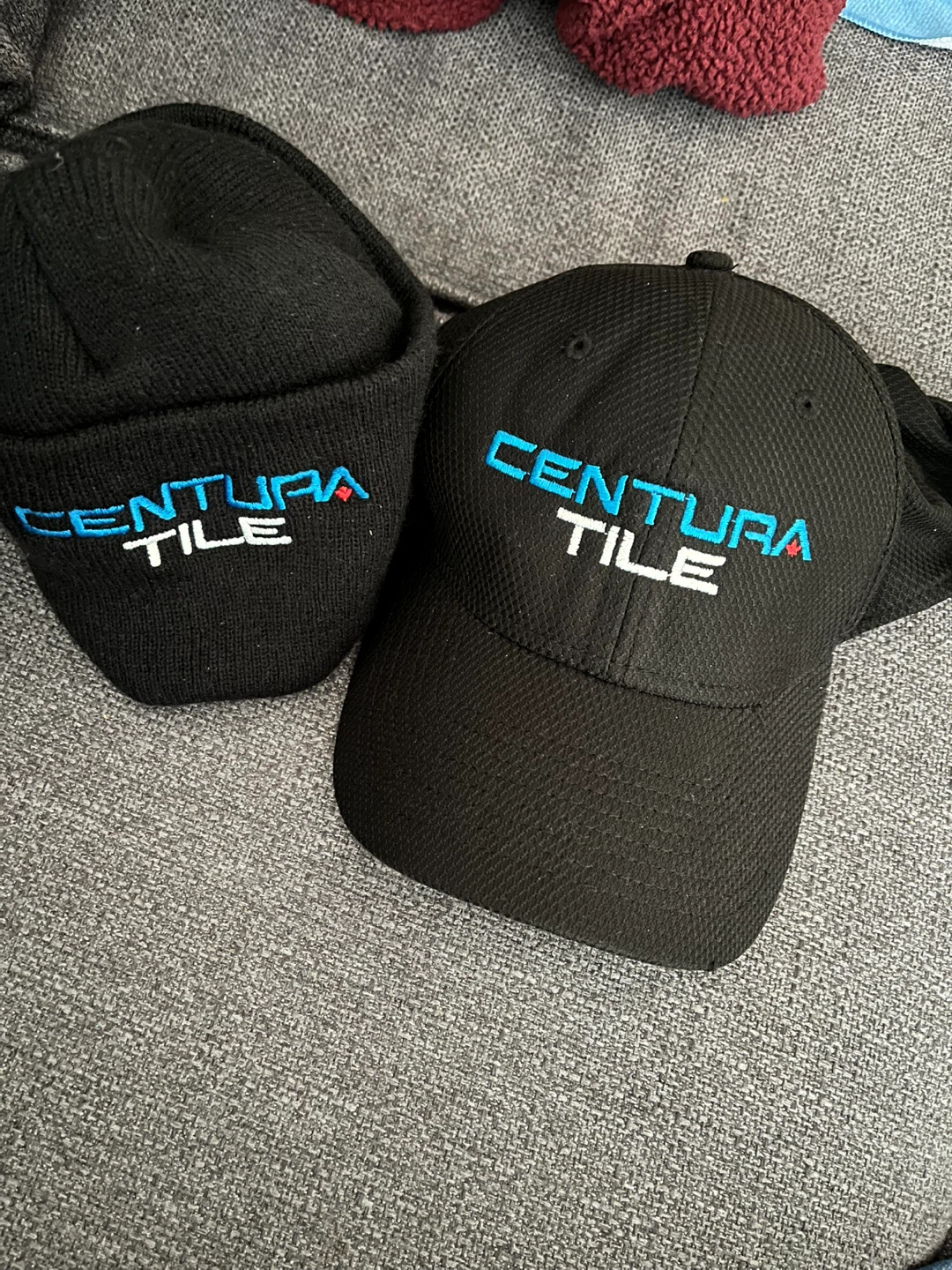 Centura Tile Beanie and Baseball Cap
