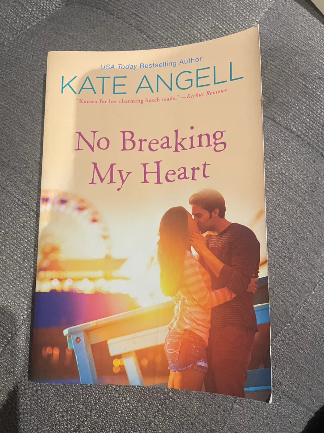No Breaking My Heart by Kate Angell Paperback Romance Novel
