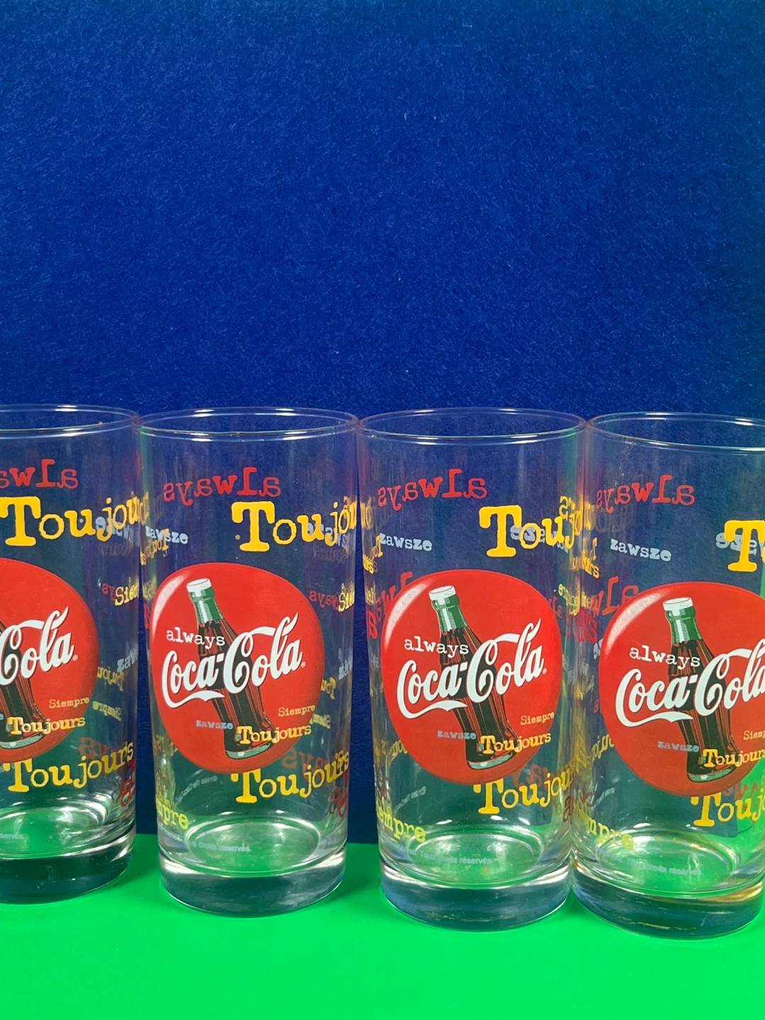 Vintage Set of 4 Coca-Cola Glasses - photo 4