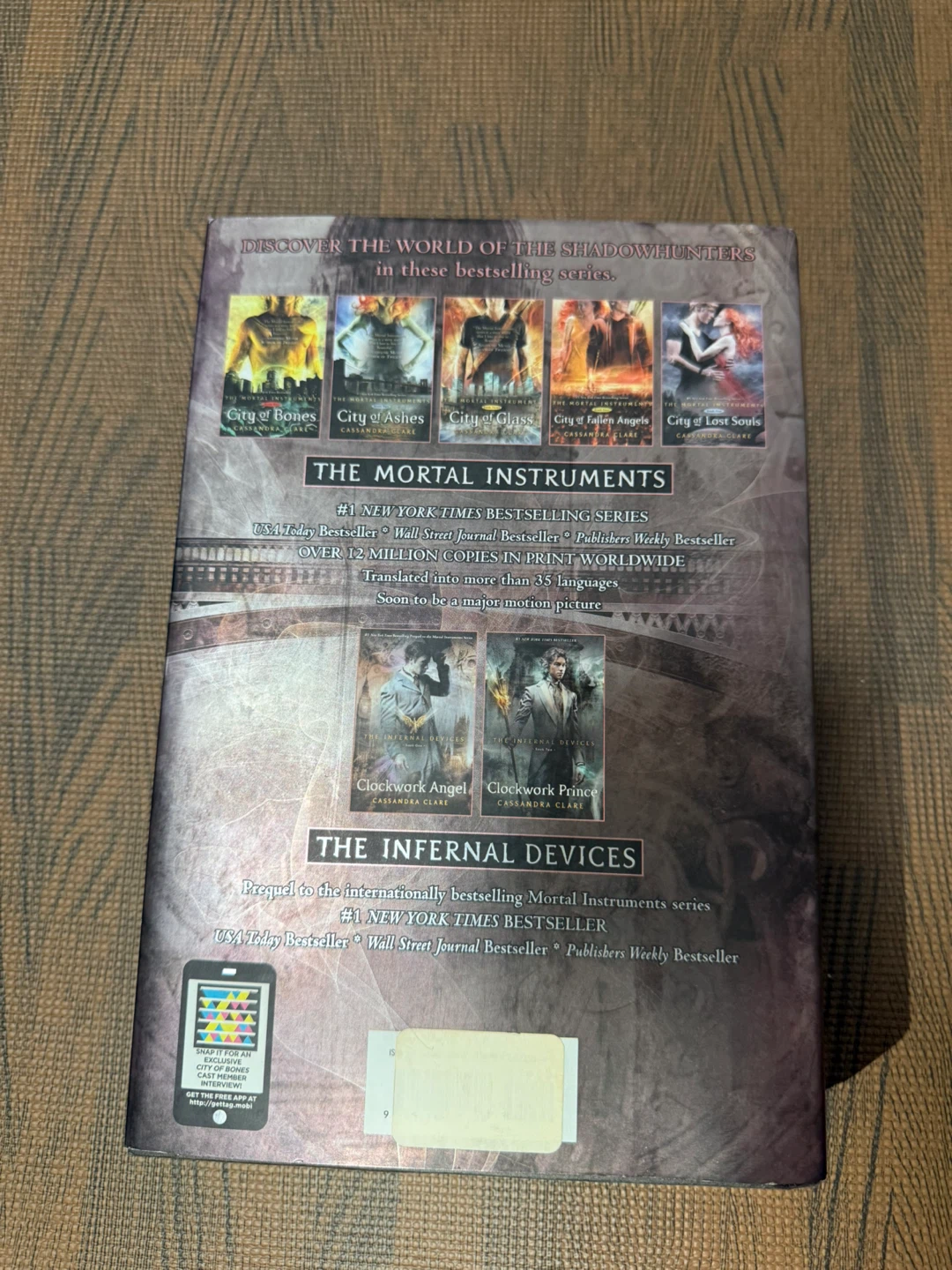 The Infernal Devices - Book 3 - by Cassandra Clare - photo 2
