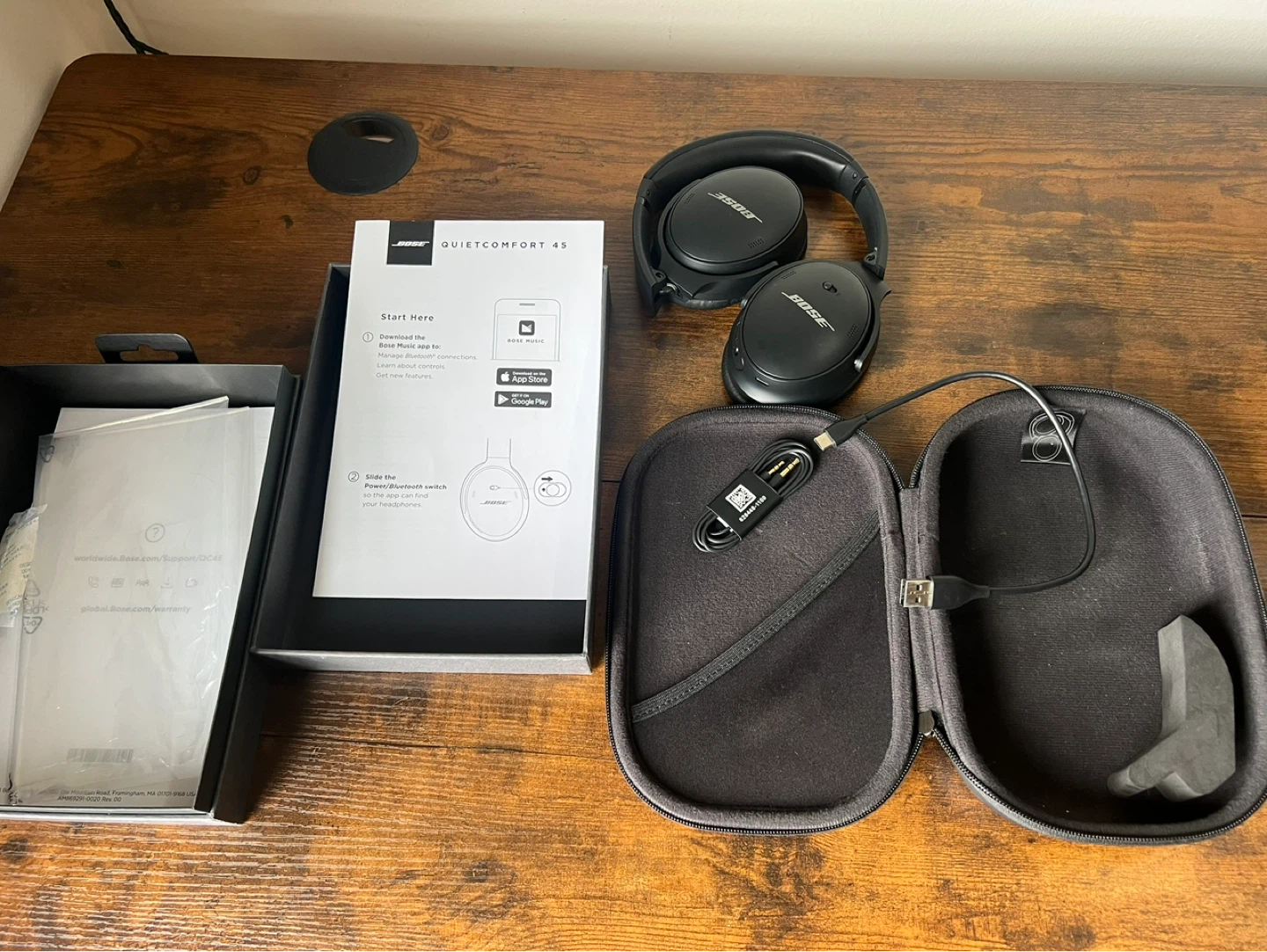 Bose QuietComfort 45 Headphones - Black