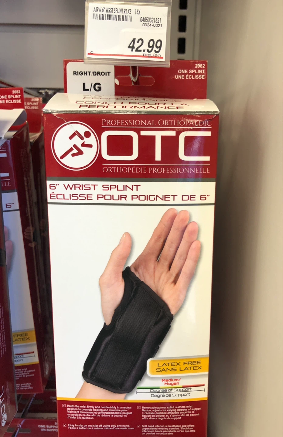 New Wrist supports