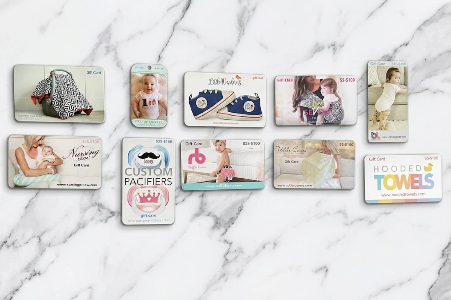 Assorted Baby & Kids Gift Cards