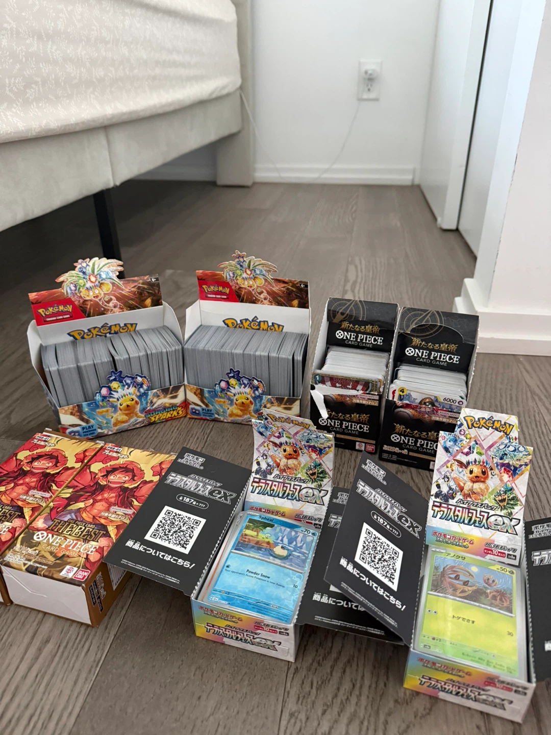 Pokemon and One Piece BULK (RARES, HOLO, EX, Reverse, etc)