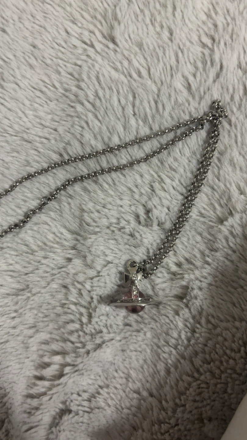 Pink Vivienne Westwood Necklace