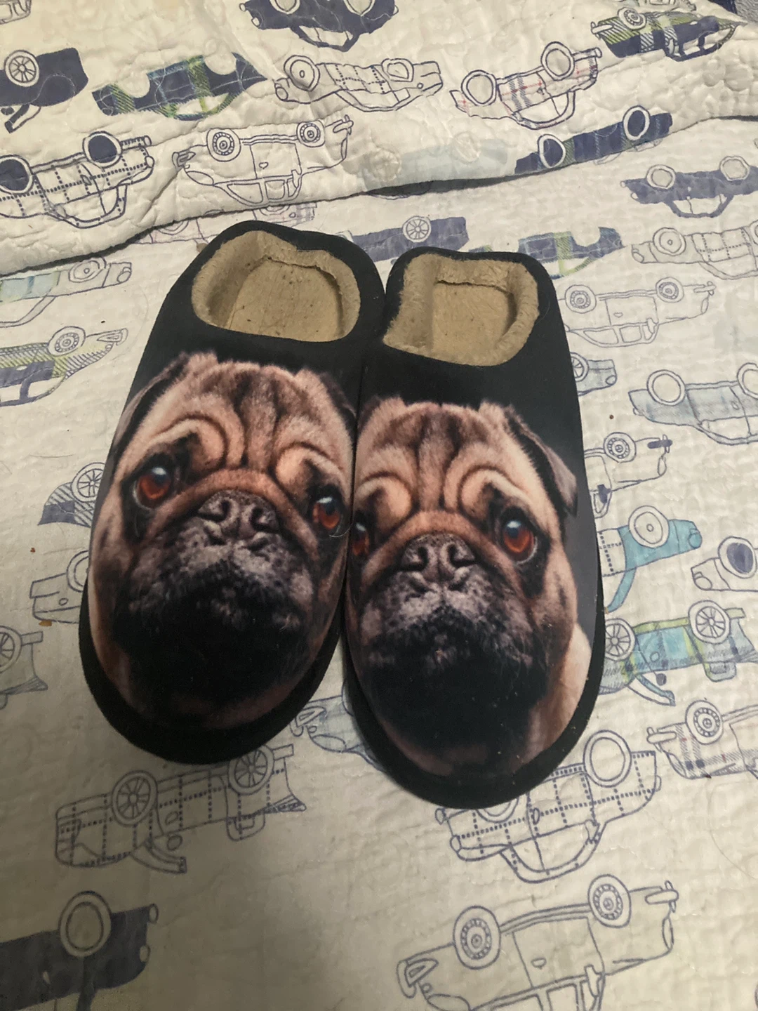 Pug Face Slippers