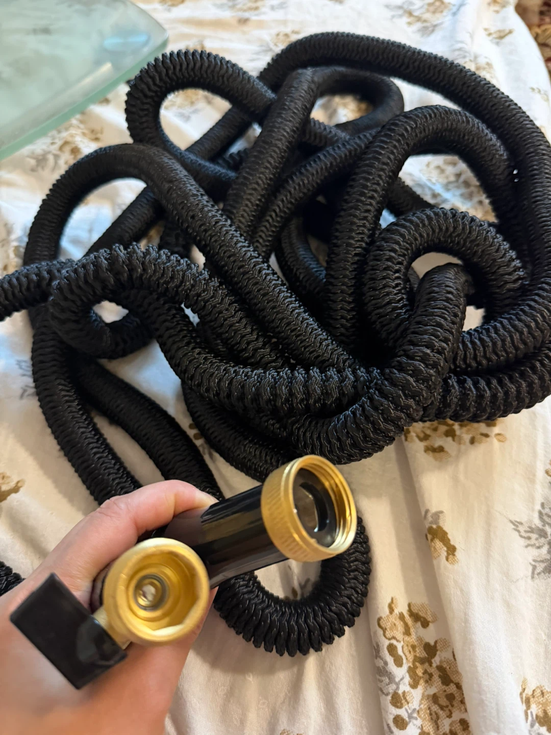 Black Expandable Garden Hose