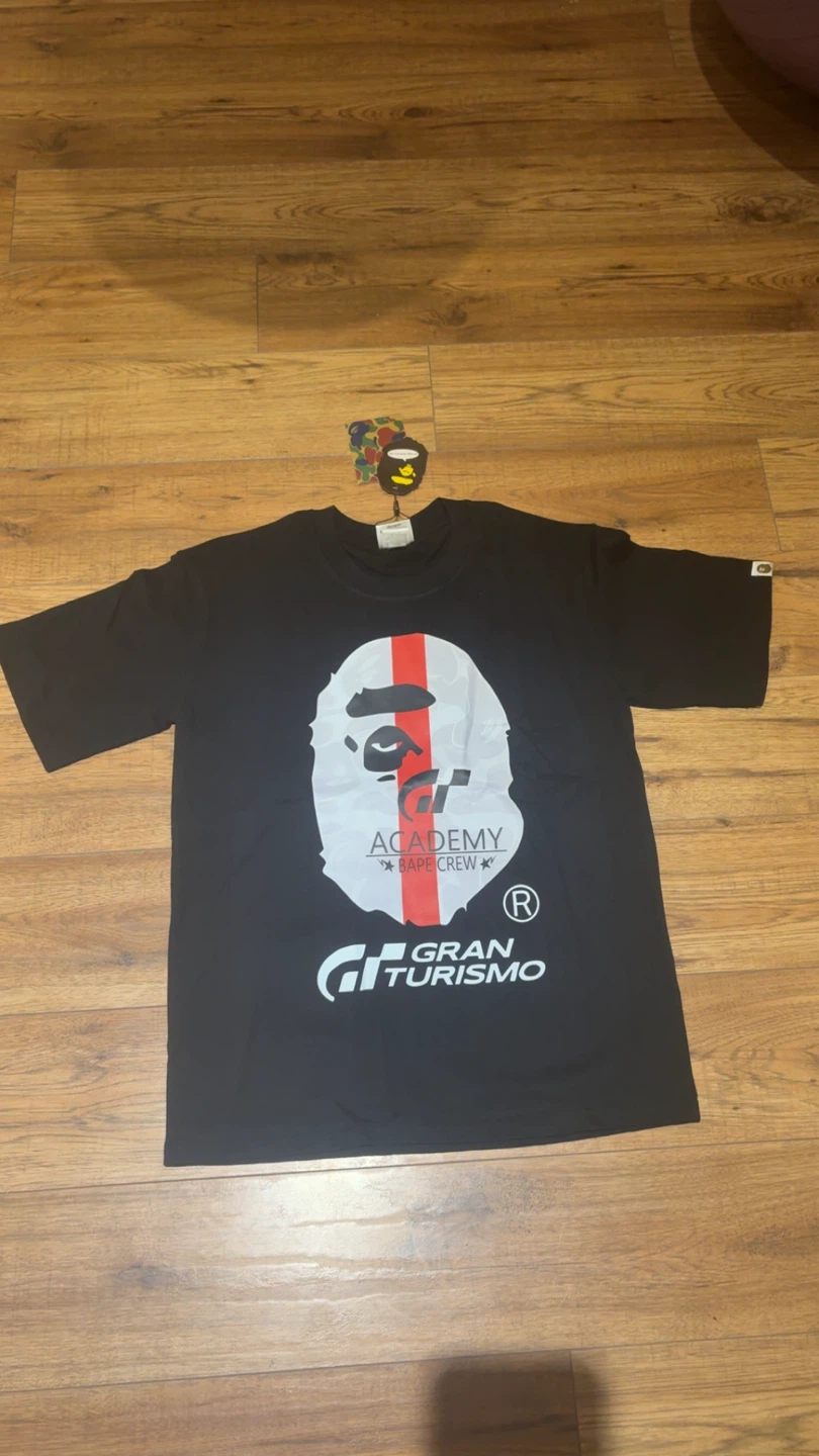 BATHING APE Gran Turismo Academy T-Shirt