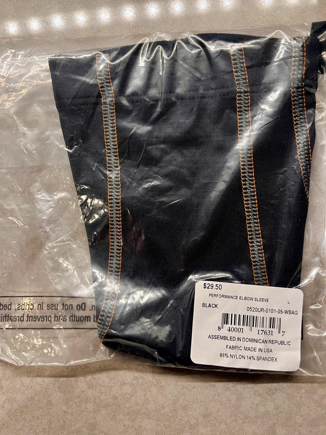 Tommie Copper Performance Elbow Sleeve - Black, Size L - photo 4