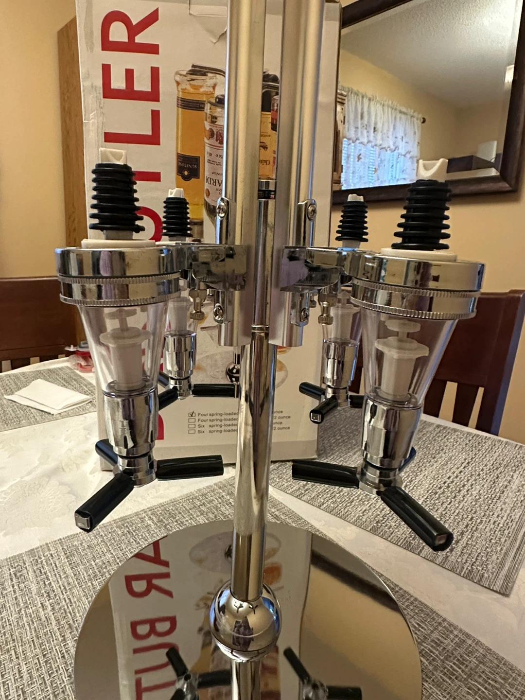 Bar Butler 4-Bottle Drink Dispenser - photo 4