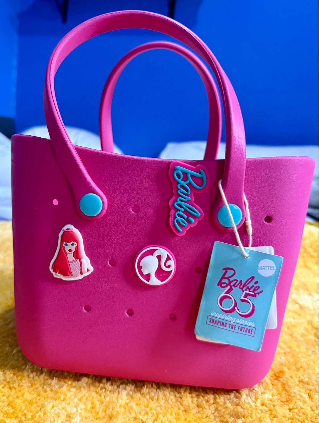 Barbie 65th Anniversary Pink Tote Bag