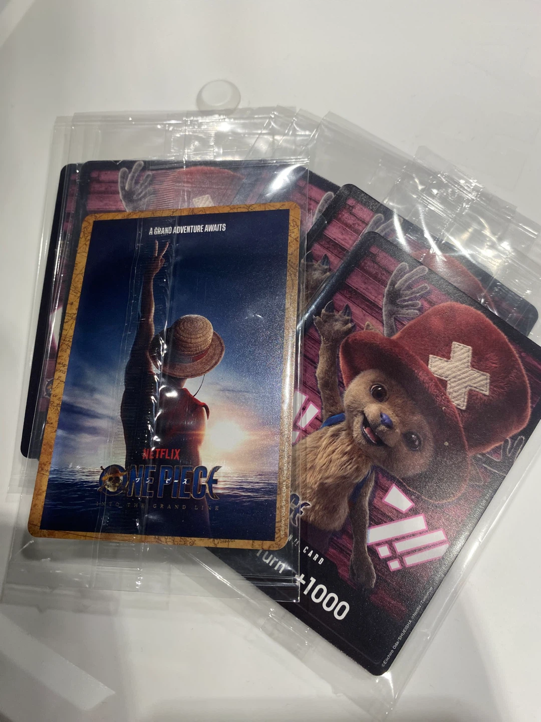 C2E2 Exclusive One Piece Netflix Live-Action Chopper DON!! Card - photo 2