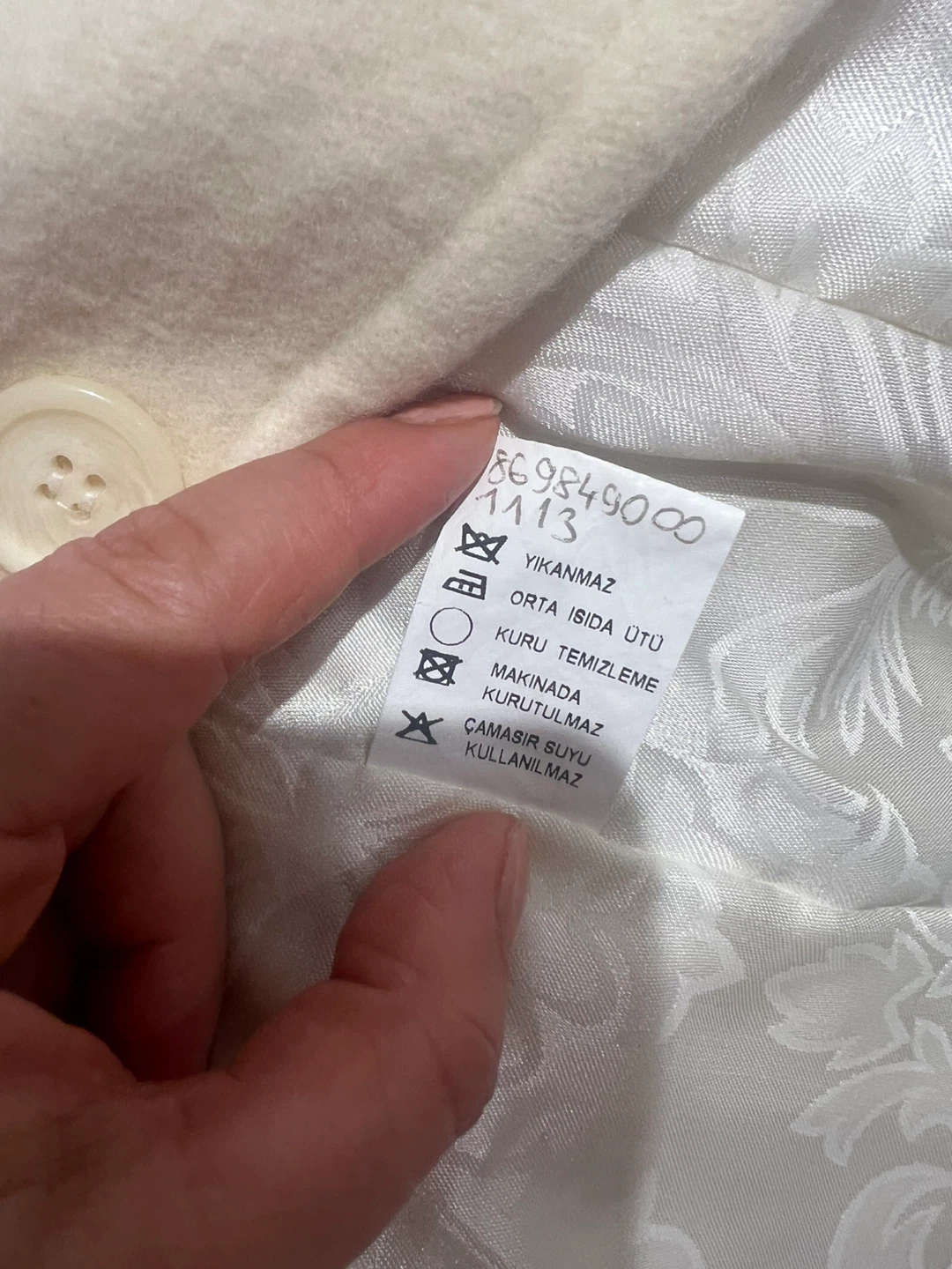 BOLINI Wool Blend Coat - Cream - photo 4