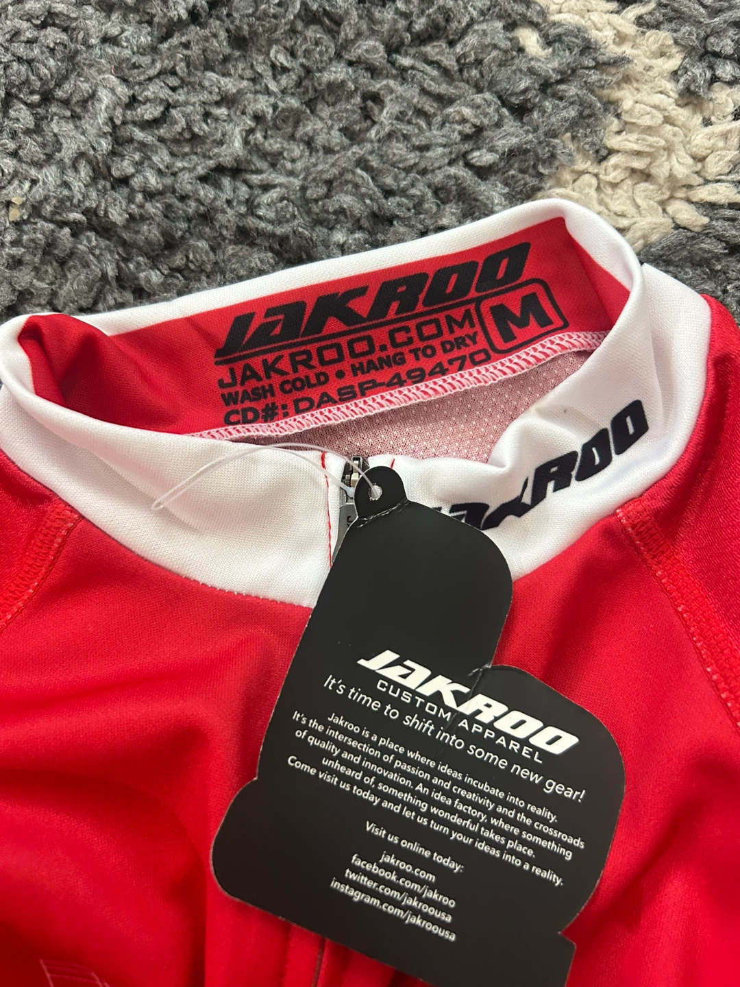 JAKROO GTA GranFondo Cycling Jersey