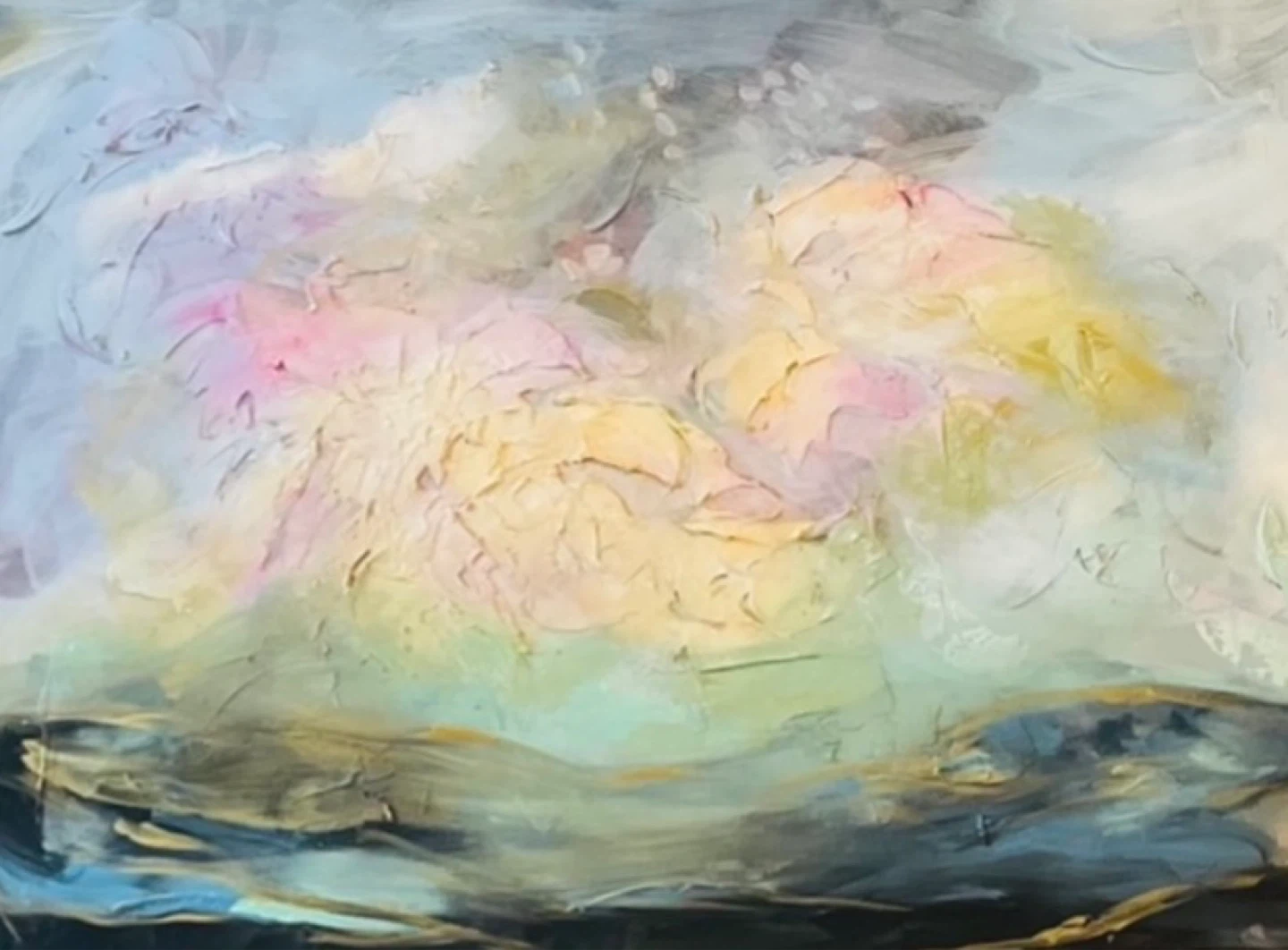 Abstract textured Painting 20x30”