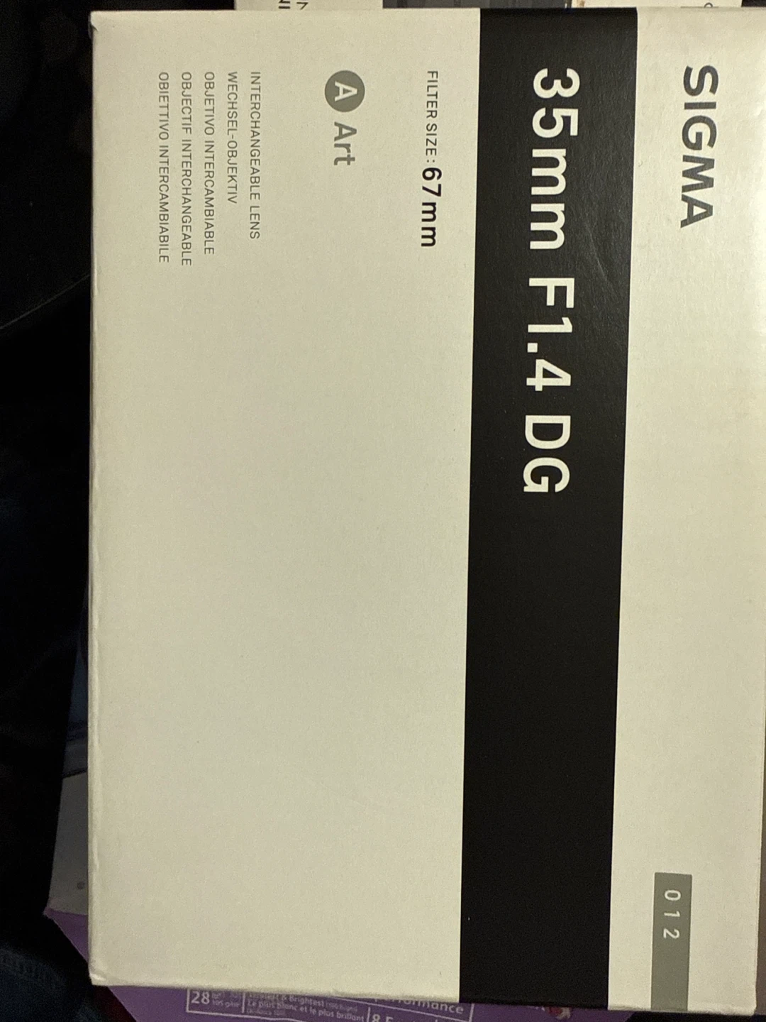 Sigma 35mm F1.4 DG Art Interchangeable Lens for Sony E-mount
