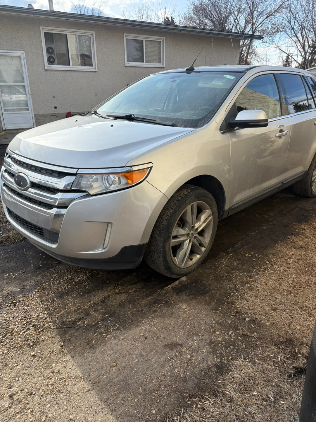 2013 Silver Ford Edge Limited AWD
