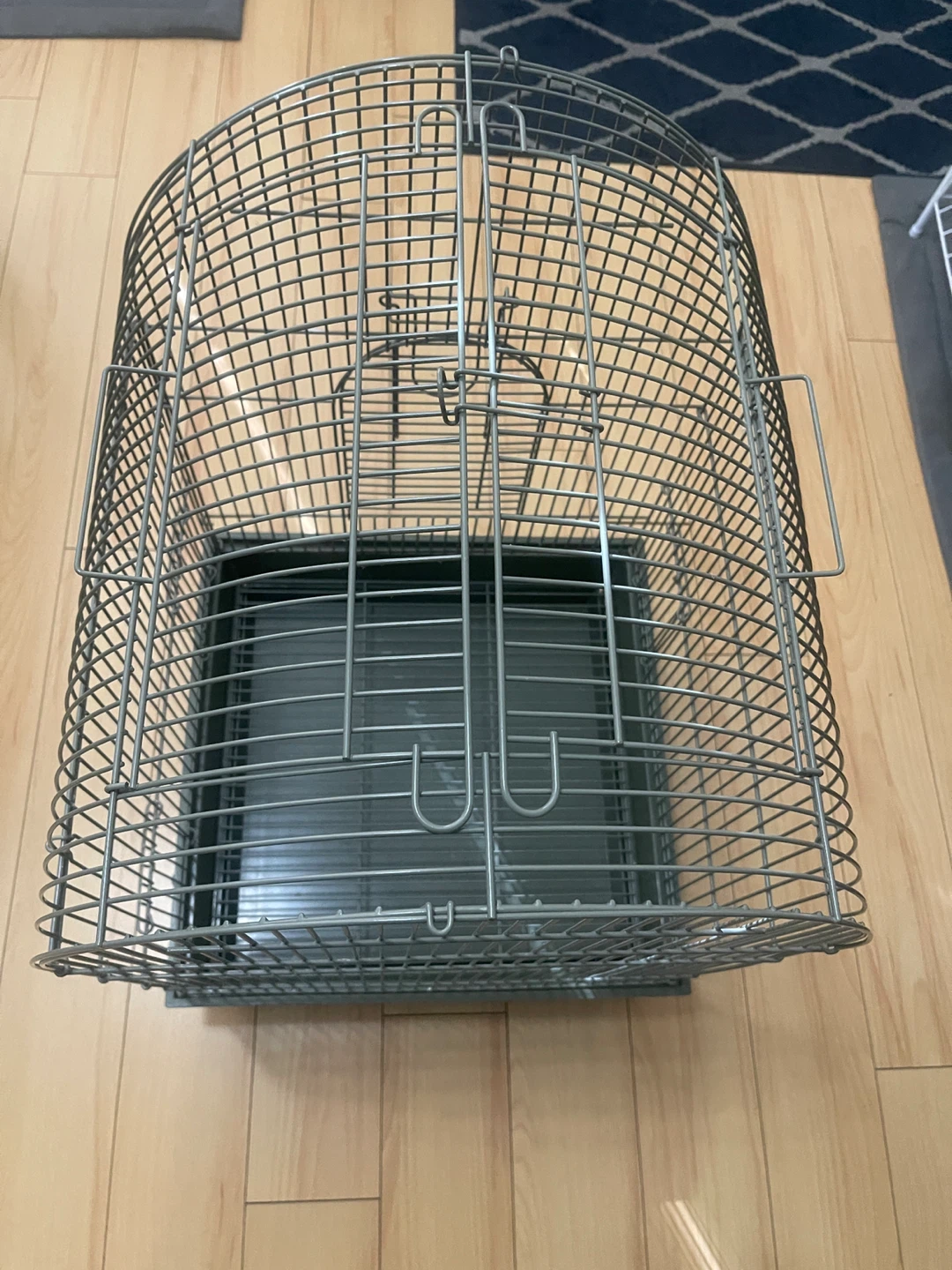Metal Bird Cage with Tray