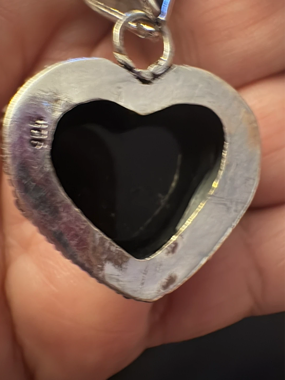 Genuine 925 Heart Pendant Necklace & 925 Sterling Silver Chain - photo 4