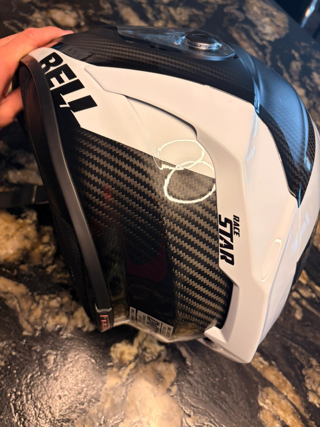 Bell Race Star Motorcycle Helmet