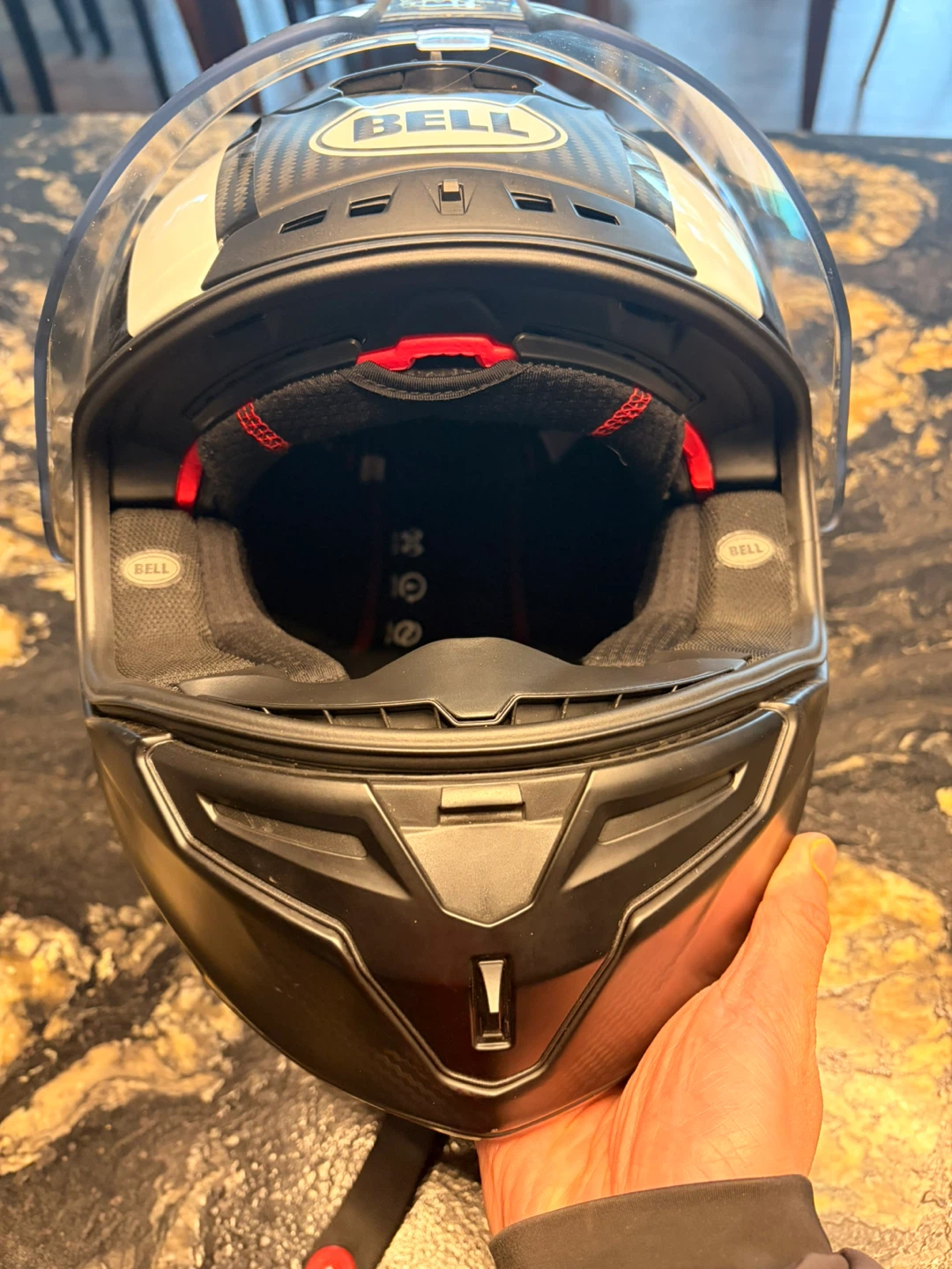 Bell Race Star Motorcycle Helmet - photo 3